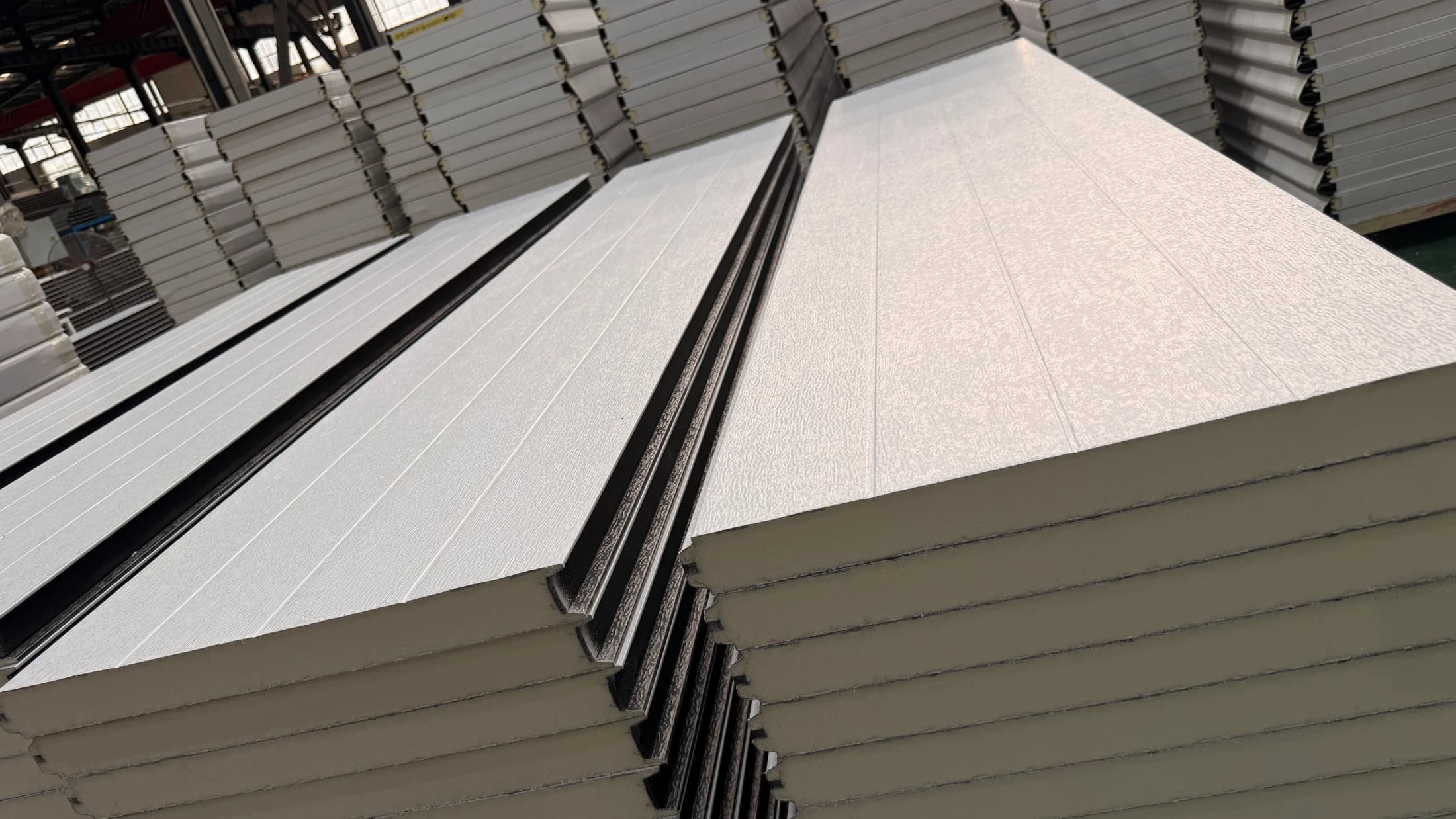 Panel surfaces and section edges